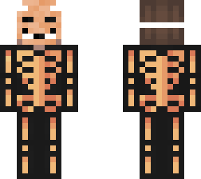 skeleton boy with mask