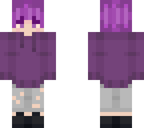 skin - boy purple