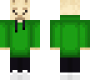 alpaca with a hoodie (green)