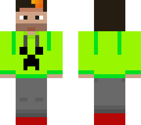 auron con mercancia de minecraft v1