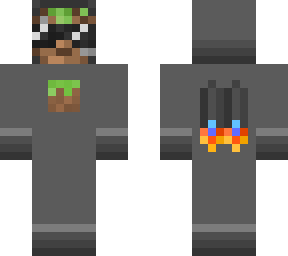 black dirt space man with sunglasses