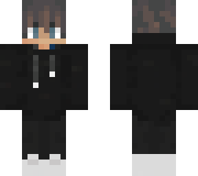black hoodie