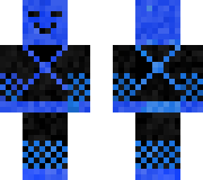 blue and black men