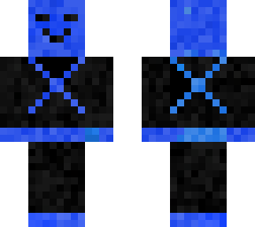 blue and black men