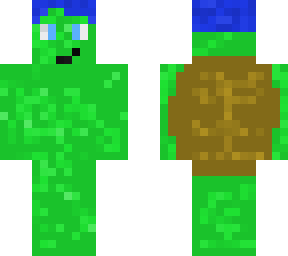 blue hat turtle