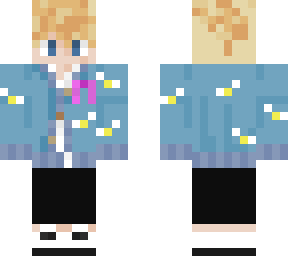 blue sweater technosupport ribbon