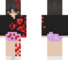 chica con camiseta negra y falda, halloween