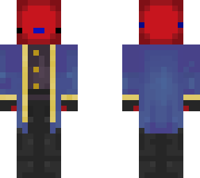 dark mage axolotl (red)