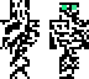 dissapearing pixels