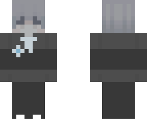 fancy blue hair boy