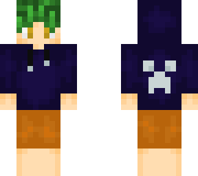 green hair