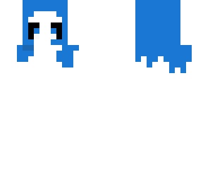 hair template blue