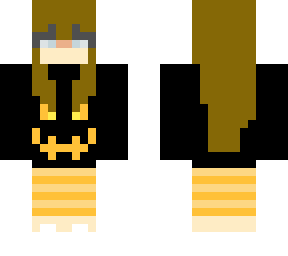 halloween girl skin aesthetic