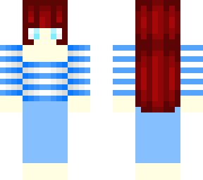 made another skin for my friend minecraftcutie