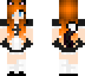 maid/cat costume