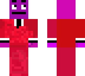 purple guy in red suit