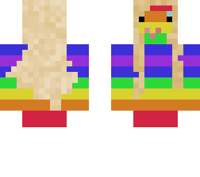 rainbow girl