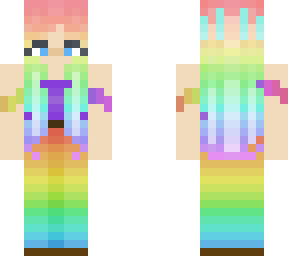 rainbow girl