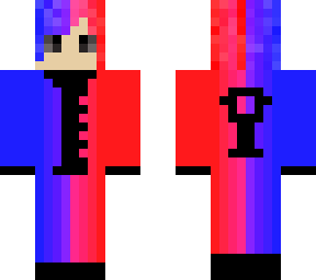 red and blue