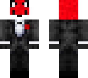 red in tux