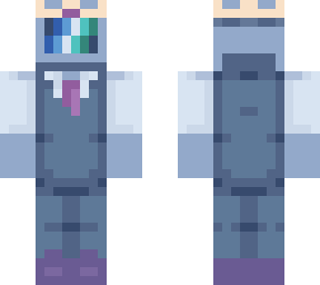 tv head in suit vest (w/ *** flag screen)