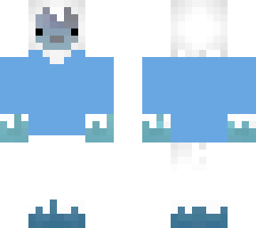 yeti with a shirt