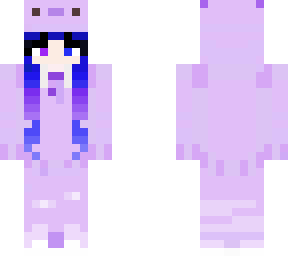 yo con traje de ajolote morado
