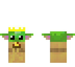 yoda with pizza