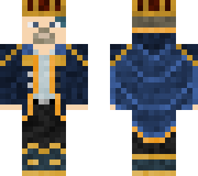 a blue king