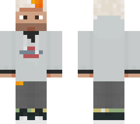 auron cubito inspirado en la intro c blanco /skin gruesa(cuerpo grueso