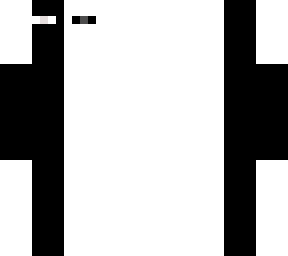black and white enderman