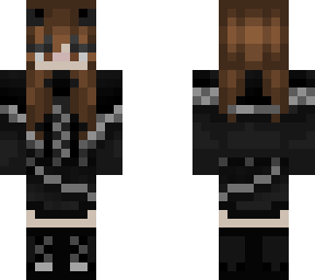 black goth girl