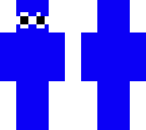 blue blob with glasses
