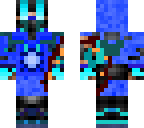 blue iron man sub-zero