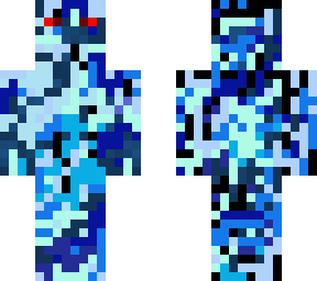 blue man