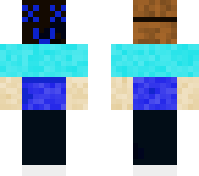 blue purge mask boy/man