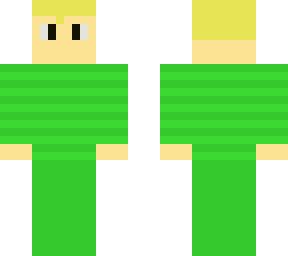 boy loves green