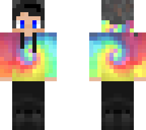 cool rainbow spectrum boy