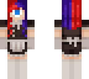 copper in a maid outfit... why