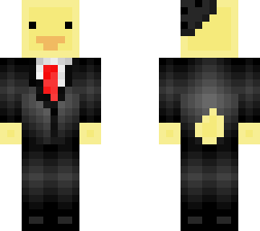 duck in a suit