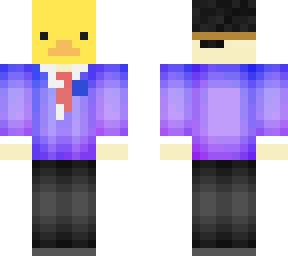 duck suit 3.0 gradient (blue-purple)(diagonal