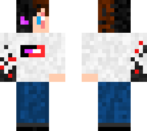 endermen and boy