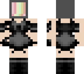 gothic tv head