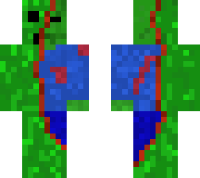half zombie half creeper
