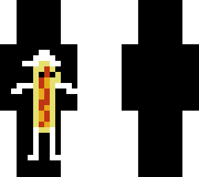hot dog man black