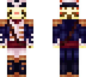 mosaic axolotl pirate
