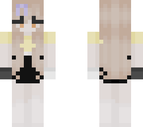 my skin with ranboo's gloves (yellow version)