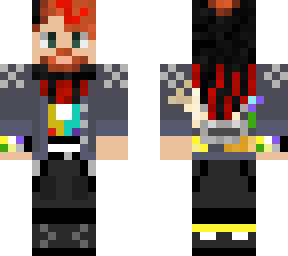 punk with jacket without beanie