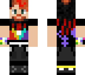 punk without jacket or beanie