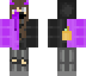 purple black hoodie with pumpkin
